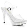 Fabulicious - ELEGANT408ABRS Sandale à bride à la cheville - Transparent Product image